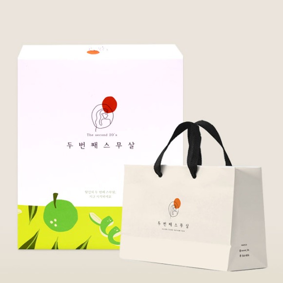 탈모케어세트 선물포장 (고급선물상자 + 쇼핑백)